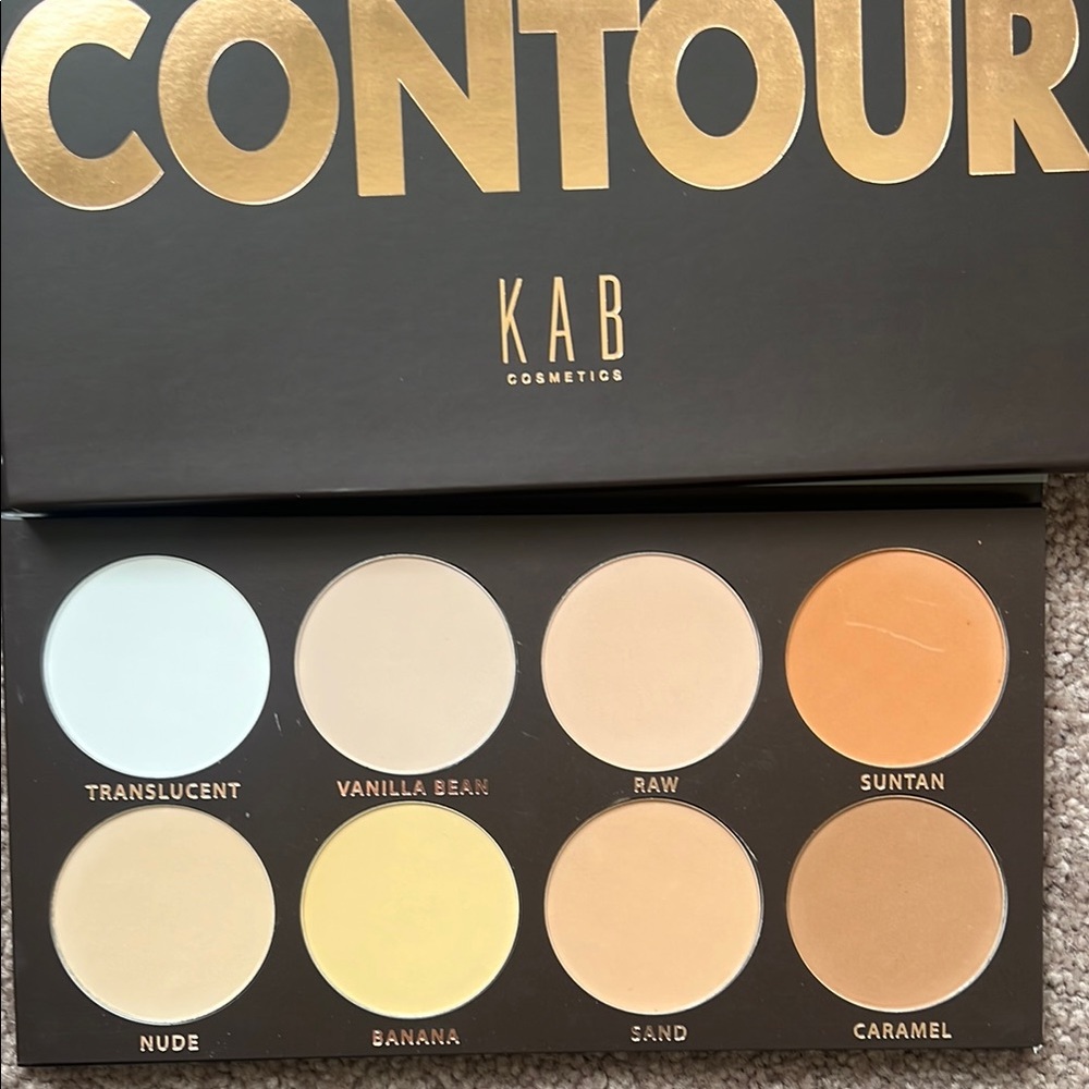 KAB Cosmetics Volume 1 Face Contour Palette - 8 shades!